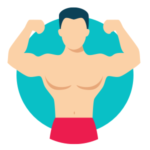 Risultati immagini per athlete body icon png